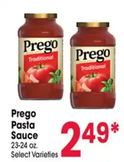 Jewel-Osco Prego Pasta Sauce offer