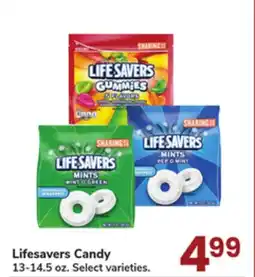 Jewel-Osco Lifesavers Candy offer