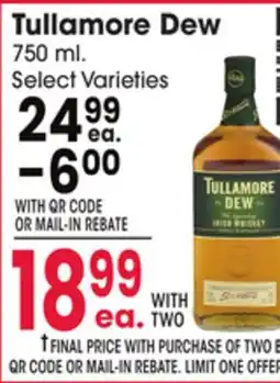 Jewel-Osco Tullamore Dew offer