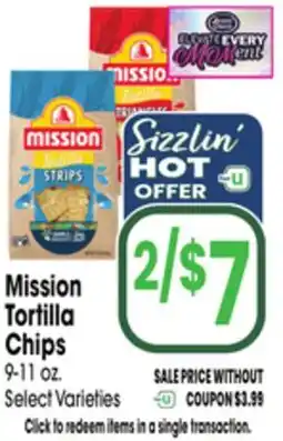 Jewel-Osco Mission Tortilla Chips offer