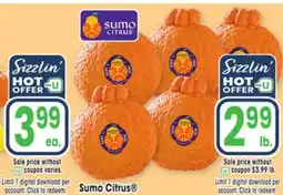 Jewel-Osco Sumo Citrus offer