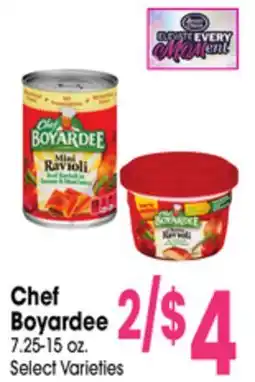 Jewel-Osco Chef Boyardee offer