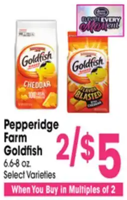 Jewel-Osco Pepperidge Farm Goldfish offer