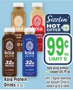 Jewel-Osco Koia Protein Drinks offer