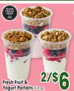 Jewel-Osco Fresh Fruit & Yogurt Parfaits offer