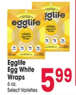 Jewel-Osco Egglife Egg White Wraps offer
