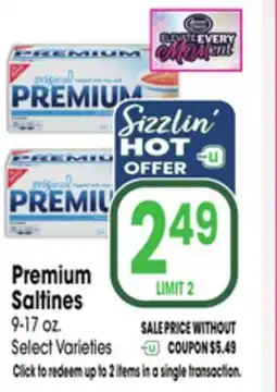 Jewel-Osco Premium Saltines offer