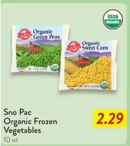 Fresh Thyme Sno Pac Organic Frozen Vegetables offer