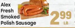 Tony’s Fresh Market Alex Fresh Smoked Polish Sausage offer