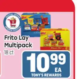 Tony’s Fresh Market Frito Lay Multipack offer