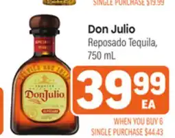 Tony’s Fresh Market Don Julio Reposado Tequila offer