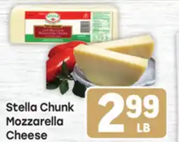 Tony’s Fresh Market Stella Chunk Mozzarella Cheese offer