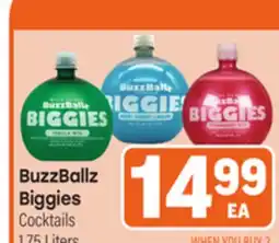 Tony’s Fresh Market BuzzBallz Biggies Cocktails offer