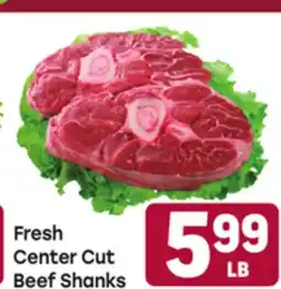Tony’s Fresh Market Fresh Center Cut Beef Shanks offer