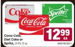Tony’s Fresh Market Coca-Cola, Diet Coke or Sprite offer