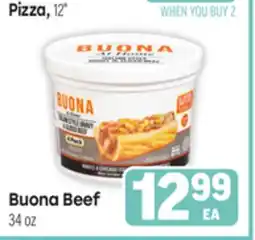 Tony’s Fresh Market Buona Beef offer