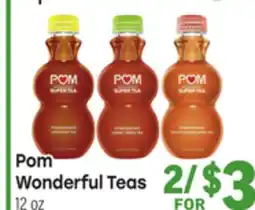 Tony’s Fresh Market Pom Wonderful Teas offer