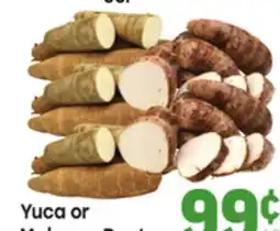Tony’s Fresh Market Yuca or Malanga Root offer