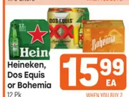 Tony’s Fresh Market Heineken, Dos Equis or Bohemia offer