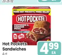 Tony’s Fresh Market Hot Pockets Sandwiches offer