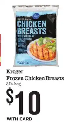 Mariano's Kroger Frozen Chicken Breasts offer