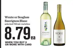 Mariano's Wente or Seaglass Sauvignon Blanc offer