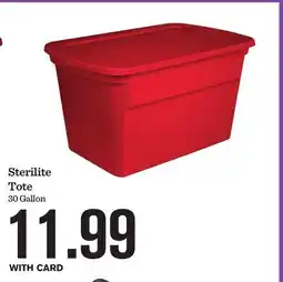 Mariano's Sterilite Tote offer