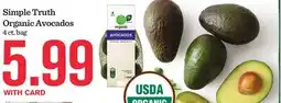 Mariano's Simple Truth Organic Avocados offer