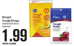 Mariano's Kroger Cough Drops offer