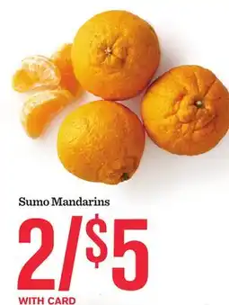 Mariano's Sumo Mandarins offer