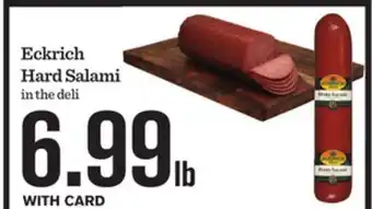 Mariano's Eckrich Hard Salami offer