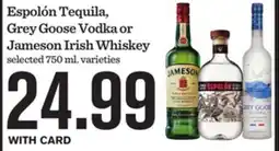 Mariano's Bacardi Rum, Smirnoff Vodka or The Long Drink offer