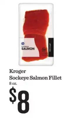 Mariano's Kroger Sockeye Salmon Fillet offer