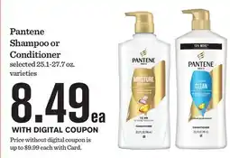 Mariano's Pantene Shampoo or Conditioner offer