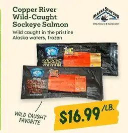 Sprouts Farmers Market Copper River Wild-Caught Sockeye Salmon offer
