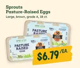 Sprouts Farmers Market Sprouts Pasture-Raised Eggs offer