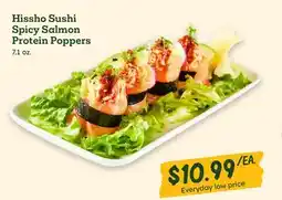 Sprouts Farmers Market Hissho Sushi Spicy Salmon Protein Poppers offer