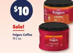 Family Dollar Folgers Coffee offer