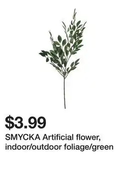 Ikea SMYCKA Artificial flower, indoor/outdoor foliage/green offer