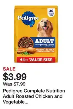 Tractor Supply Company Pedigree Complete Nutrition Adult Roasted Chicken and Vegetable Flavor Dry Dog Food offer