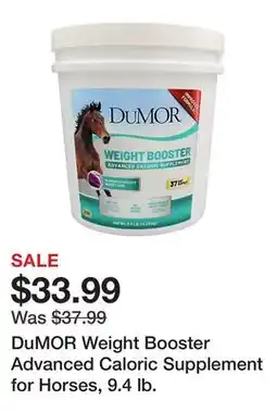 Tractor Supply Company DuMOR Weight Booster Advanced Caloric Supplement for Horses, 9.4 lb offer