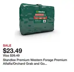 Tractor Supply Company Standlee Premium Western Forage Premium Alfalfa/Orchard Grab and Go Compressed Hay Bale, 50 lb offer