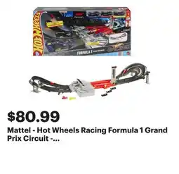 Best Buy Mattel - Hot Wheels Racing Formula 1 Grand Prix Circuit - Collectibles - Multicolor offer