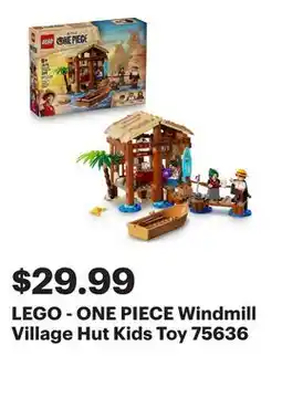 Best Buy LEGO - ONE PIECE Windmill Village Hut Kids Toy 75636 offer