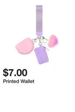 Five Below Printed Wallet offer