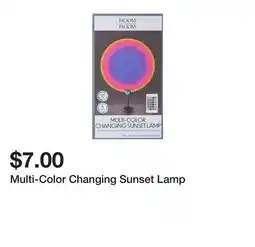 Five Below Multi-Color Changing Sunset Lamp offer