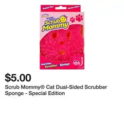 Five Below Scrub Mommy Cat Dual-Sided Scrubber Sponge - Special Edition offer