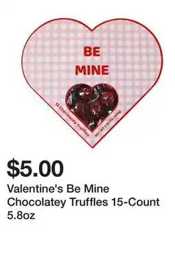 Five Below Valentine's Be Mine Chocolatey Truffles 15-Count 5.8oz offer
