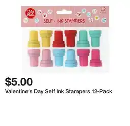 Five Below Valentine's Day Self Ink Stampers 12-Pack offer