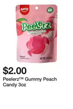 Five Below Peelerz Gummy Peach Candy 3oz offer